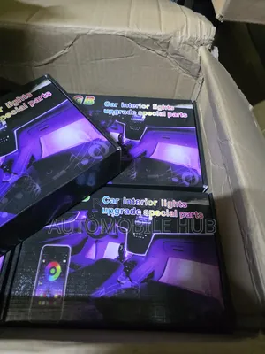 RGB Car Interior Lights – Ambient Led Strip | Phone App Control