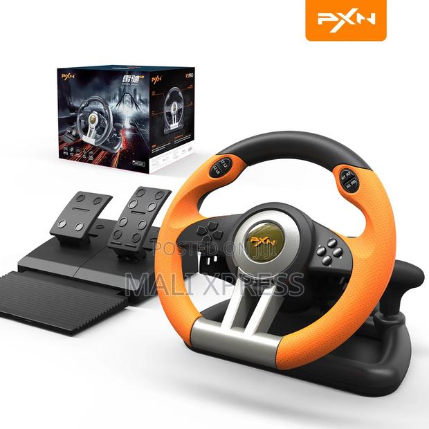 PXN V3 Pro 180° Racing Wheel With Pedals for Pc Consoles