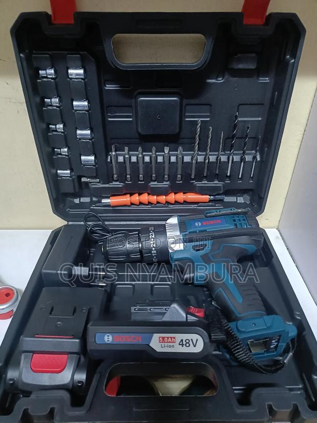 Bosch Cordless Drill/ Electric Bosch Drill With Accessories - main view