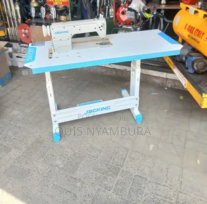 Industrial Sewing Machine/ Jagking Complete Sewing. Stand, Motor Etc