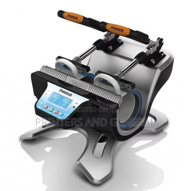 Double Station Heat Press Coffee Cup Magic Mug Printing Machine - main view