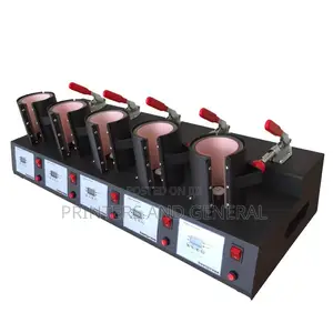 Mug Heat Press Machine With 5 Working Station