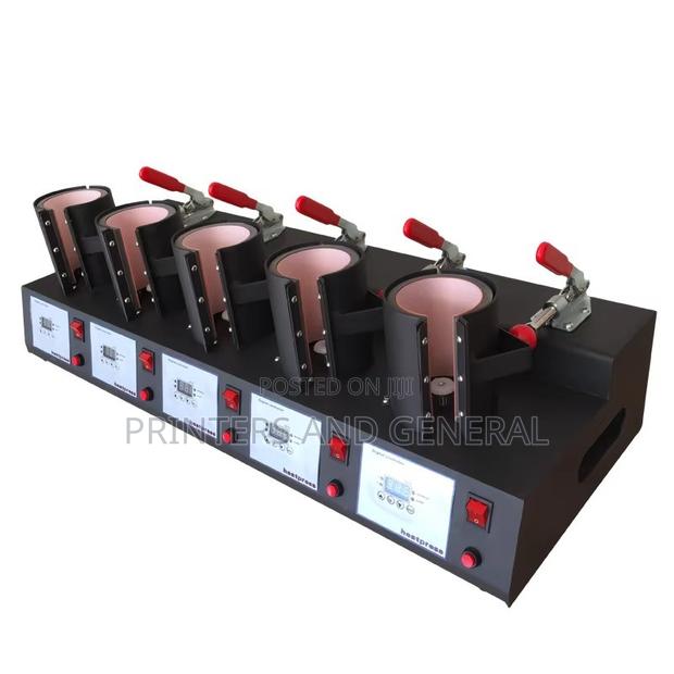 Mug Heat Press Machine With 5 Working Station - main view