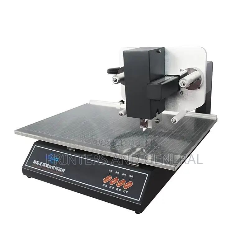 300dpi Automatic Digital Hot Foil Stamping Machine