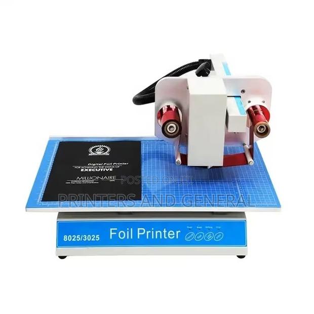 Semi Automatic Stamping Machine Digital Foil Printer Hot Foil Stamping