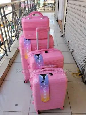 4-in-1 Luxury Rubber Suitcase/Briefcase | Unbreakable