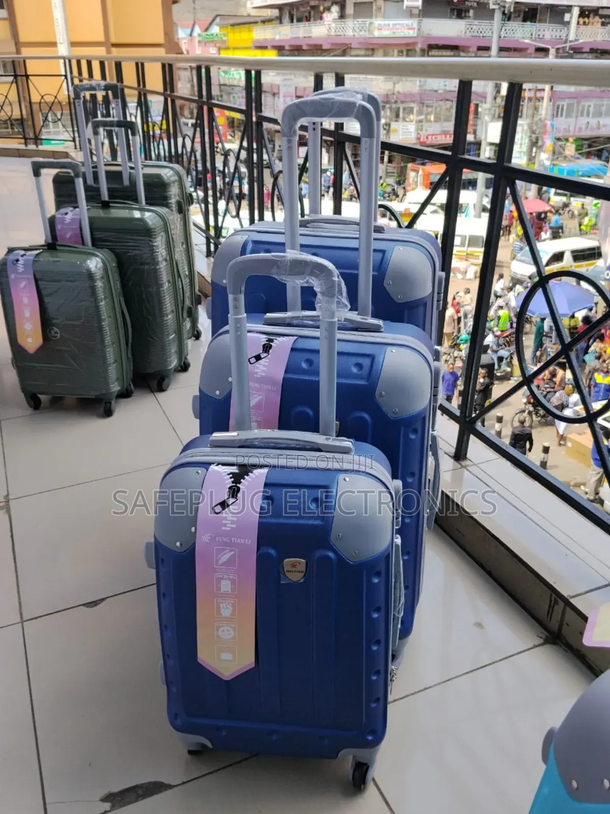 In-1 Luxury Fiber Suitcase-Briefcase | Dustproof + 5yr Warranty