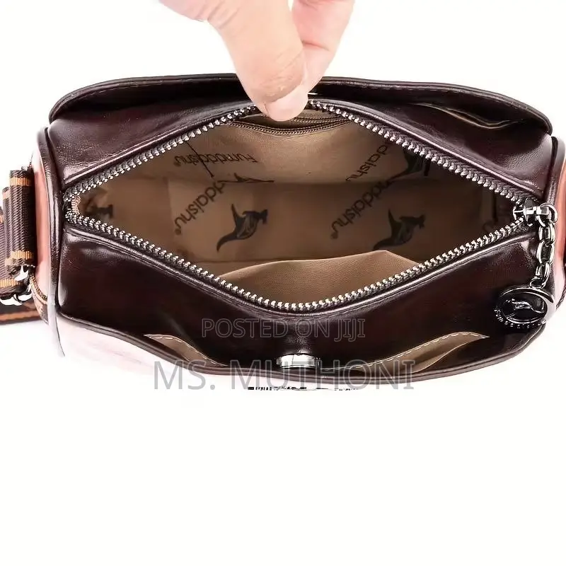 Women's Vintage Faux Leather Crossbody Shoulder Bag