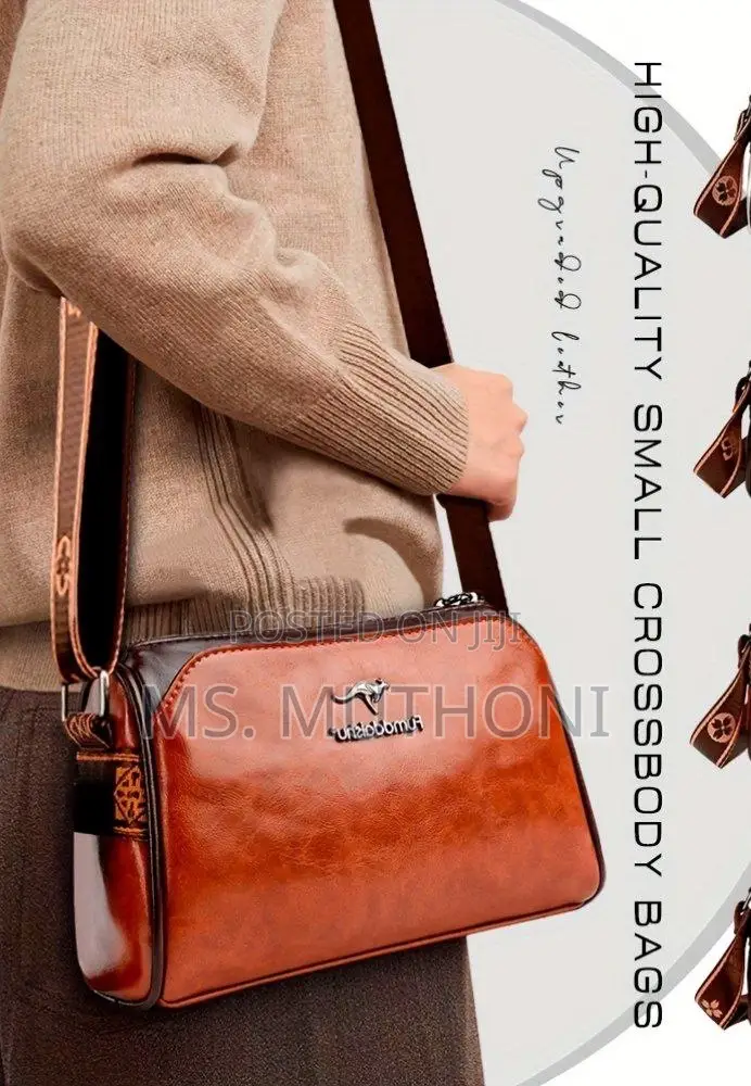 Women's Vintage Faux Leather Crossbody Shoulder Bag
