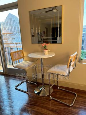 Round Adjustable Height Dining/Cocktail Table* - main view