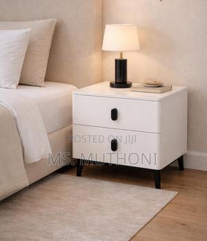 Nordic Luxury Double Drawer Bedside / Nightstand - thumbnail 2