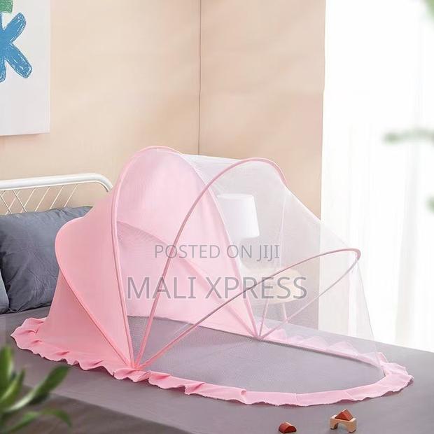 Foldable Baby Crib Mosquito Net Canopy 0–24 Months Transparent