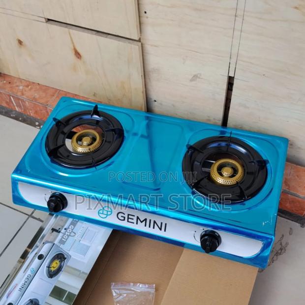 Gemini Stainless Steel 2-Burner Gas Cooker – Efficient Durable - main view