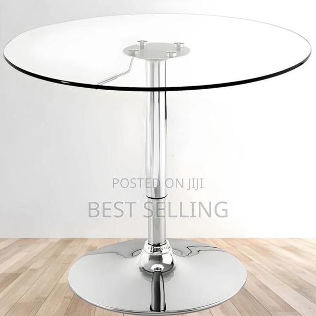 Clear Adjustable Coffee Table