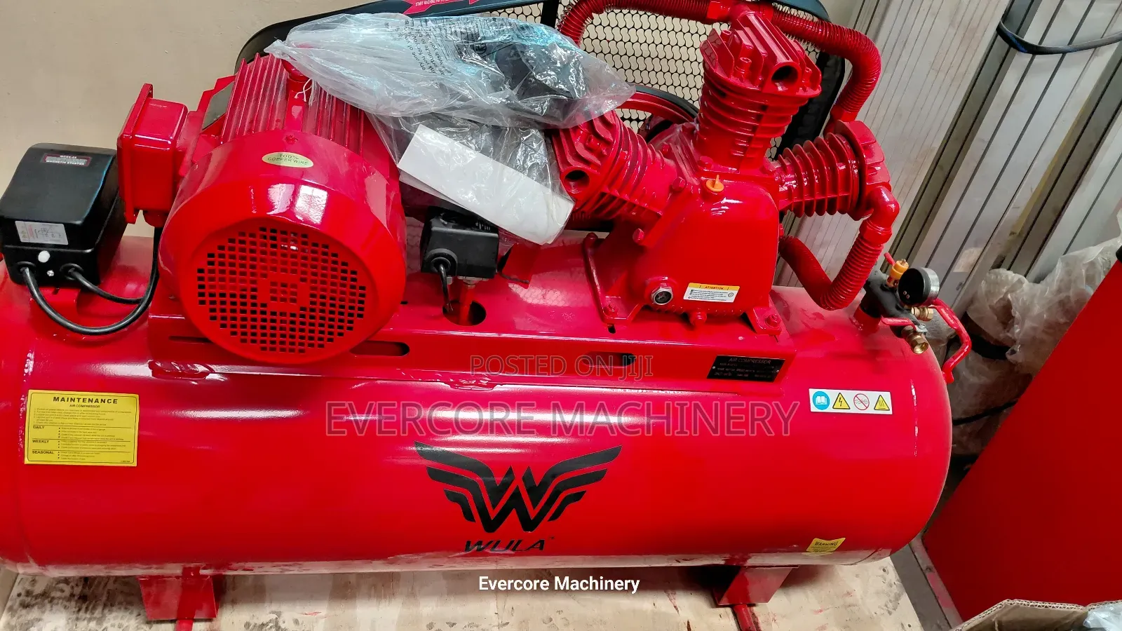 Heavy Duty 300l Air Compressor Machine With 3 Pistons.