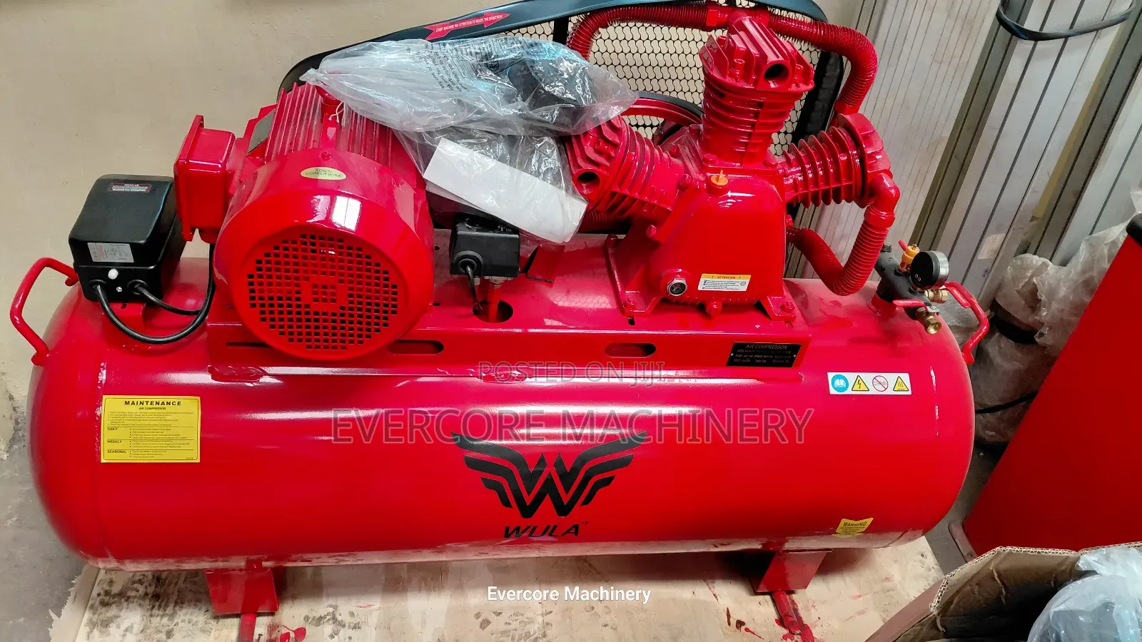 Commercial Garage Air Compressor/Tank Machine 3 Phase.
