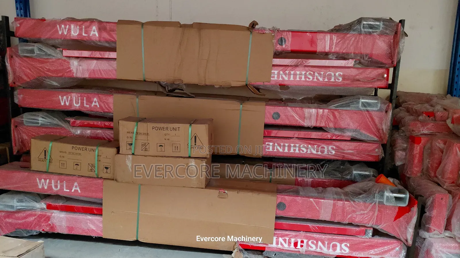 Sunshine Italy 4tonne Heavy Weight Two Post Carlift Machine.