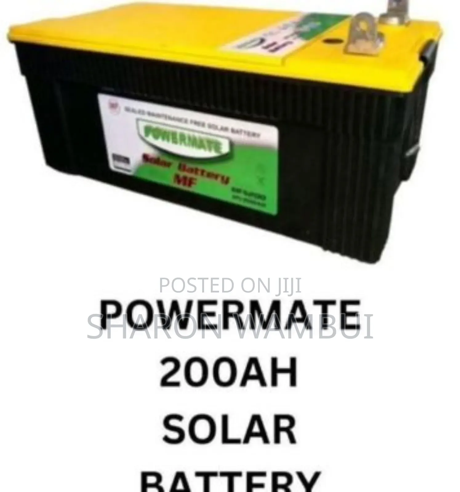 Durable Powermate 200ah Solar Battery/200ah Powermate Solar Battery