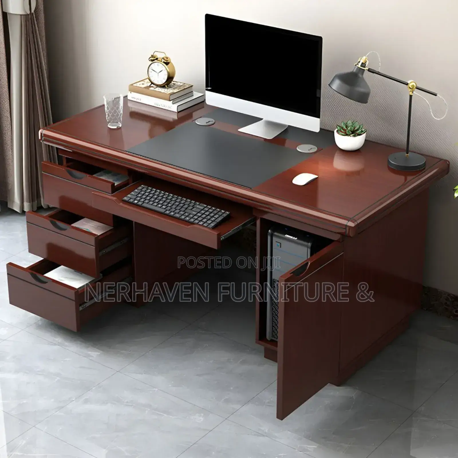 Contemporary Executive Office Table for Managers