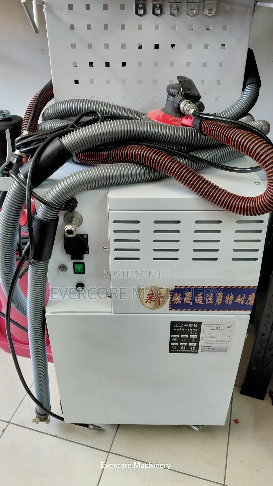Dust-Free Dry Grinding Machine / Industrial Dust Collector (50l)