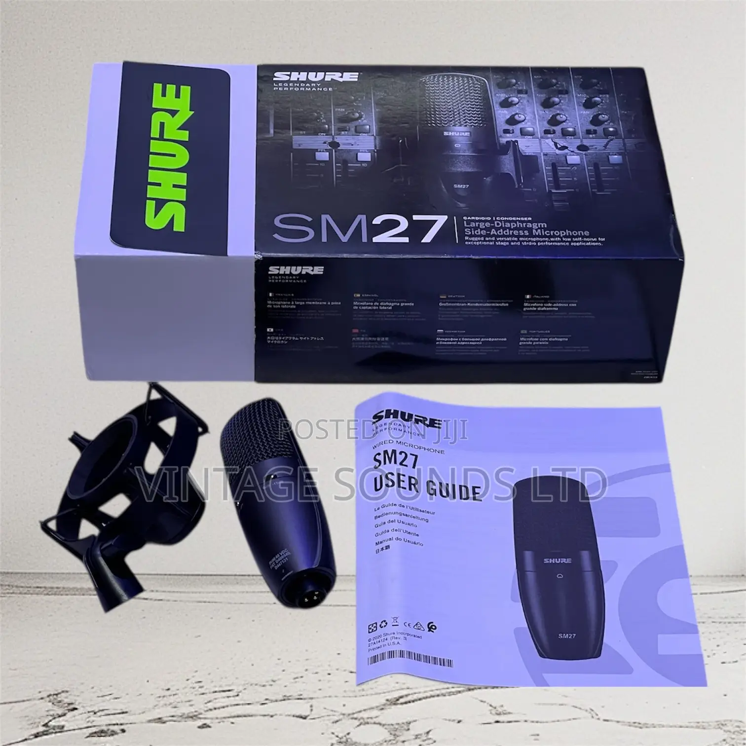 Shure Sm27 Condenser Multi Purpose Microphone
