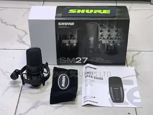 Shure Sm27 Large Diaphragm Instrument Vocal Condenser Microphone