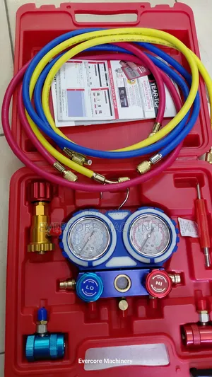  Automotive Ac Manifold Gauge Set – Full Heavy-Duty Kit 
