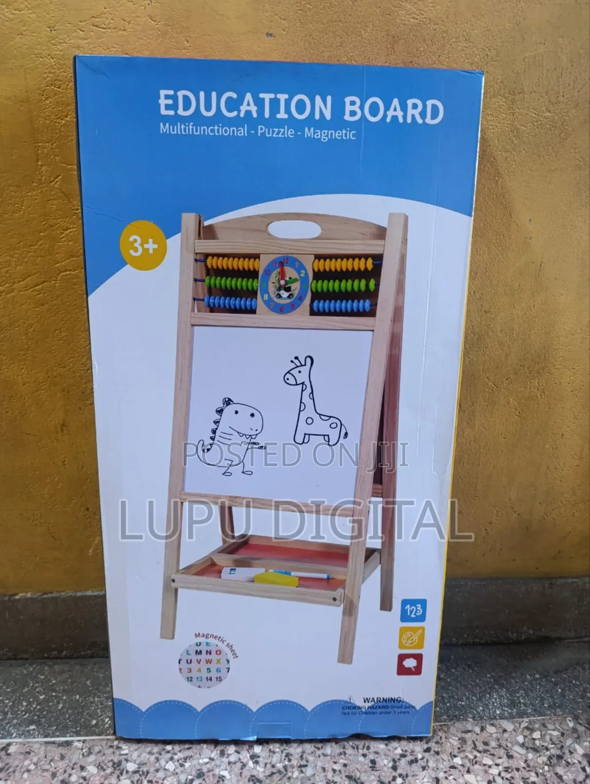 Educational Board.
Multifunctional.
Magnetic Puzzle.