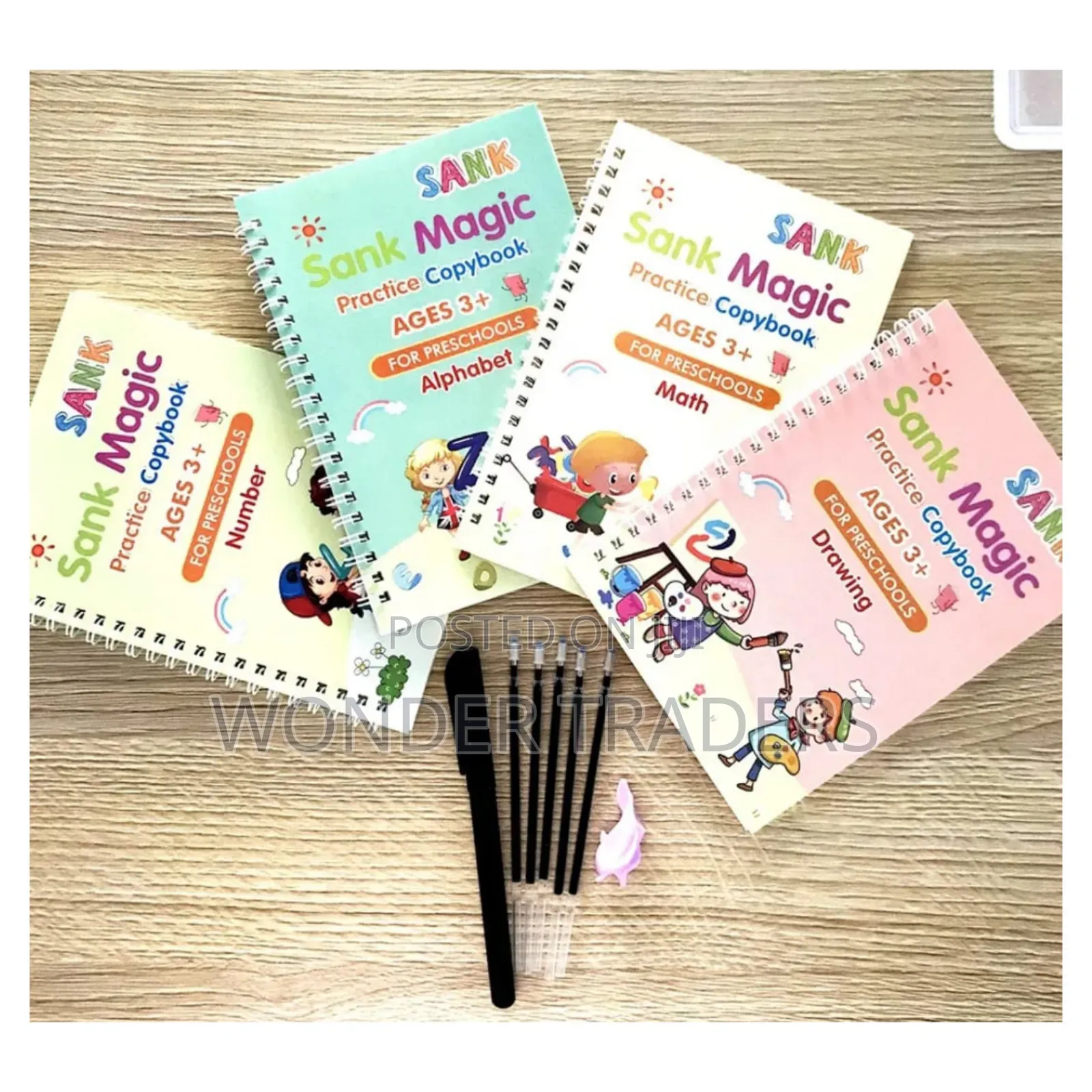 Sank Magic Practice Copybook Set,