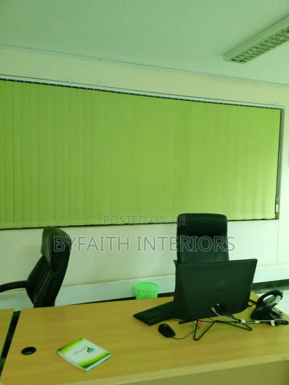 Attractive Neat Office Blinds
