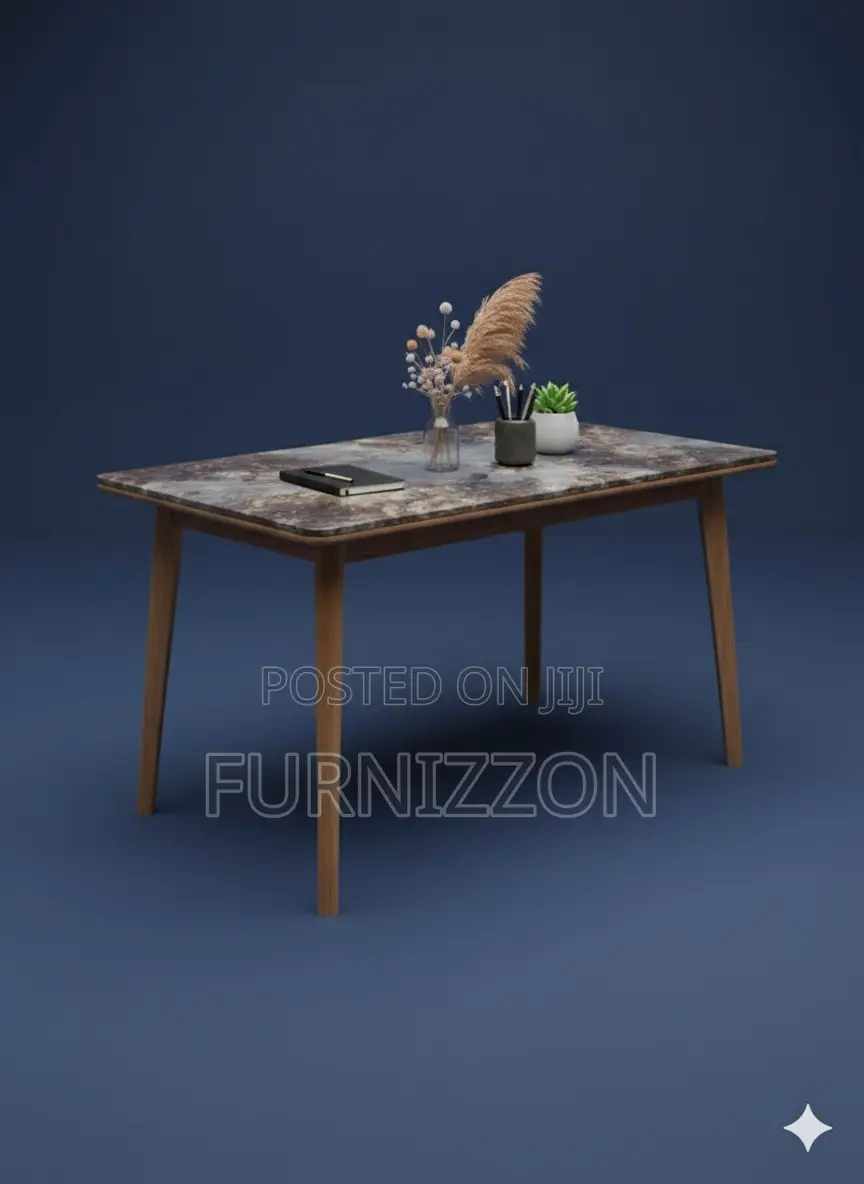 Marble Top Dining Table for Home Office