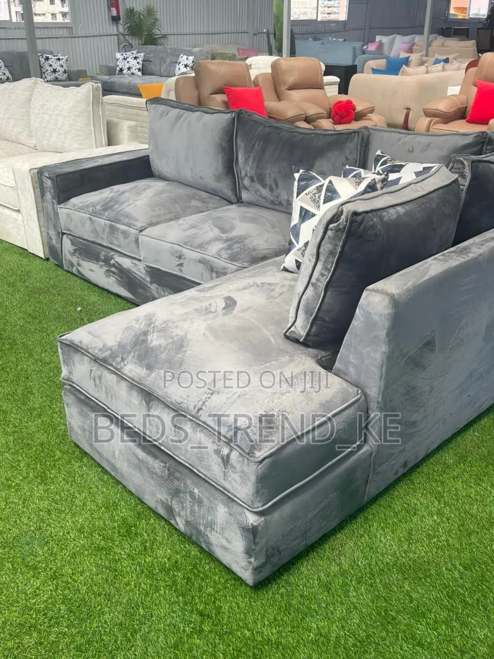 Categorised 6 Seter L Sofa