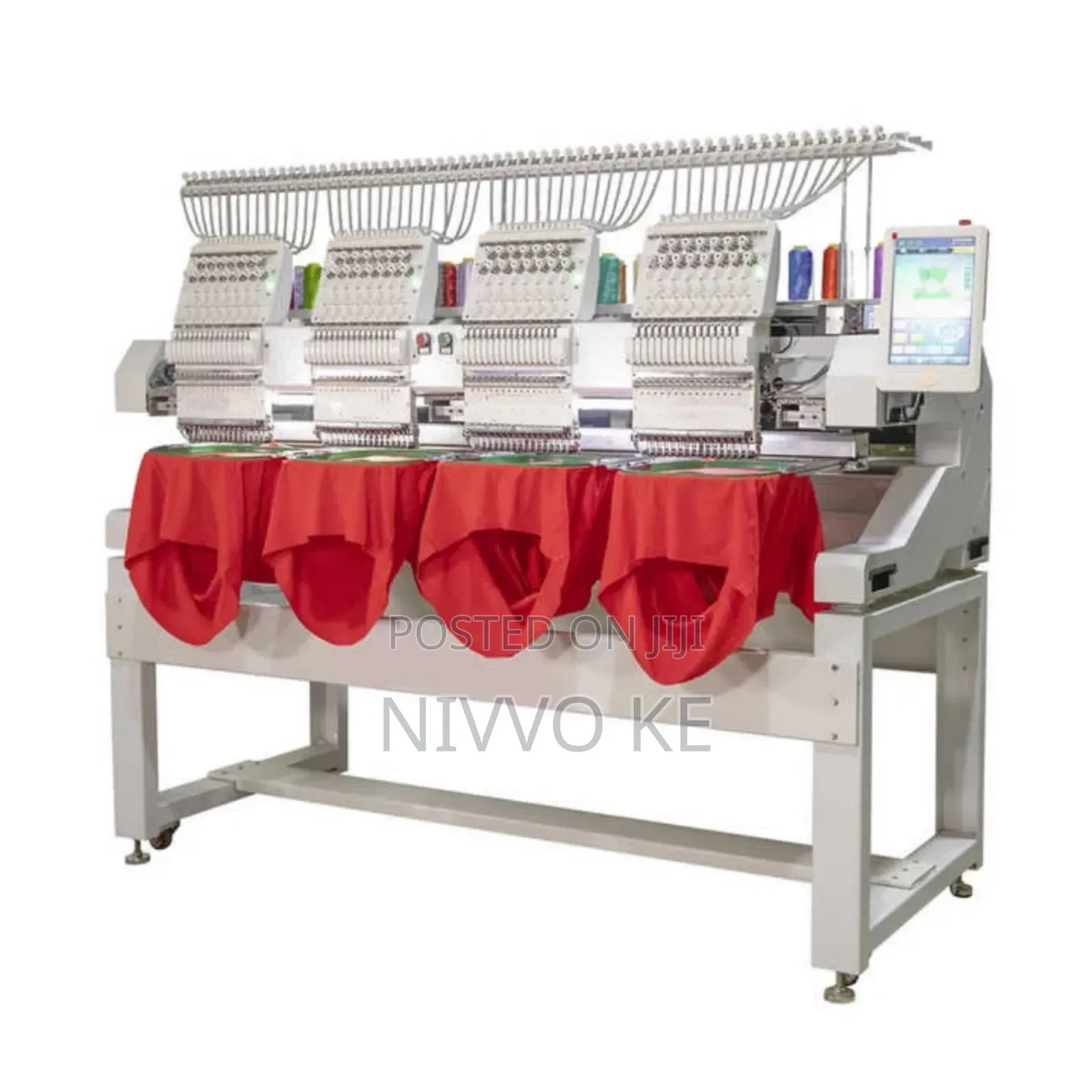 4 Heads 12 Needles 
Embroidery Machine