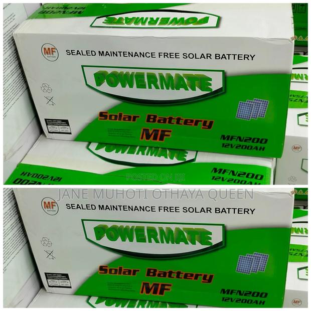 Powermate Mf Solar Batteries - main view