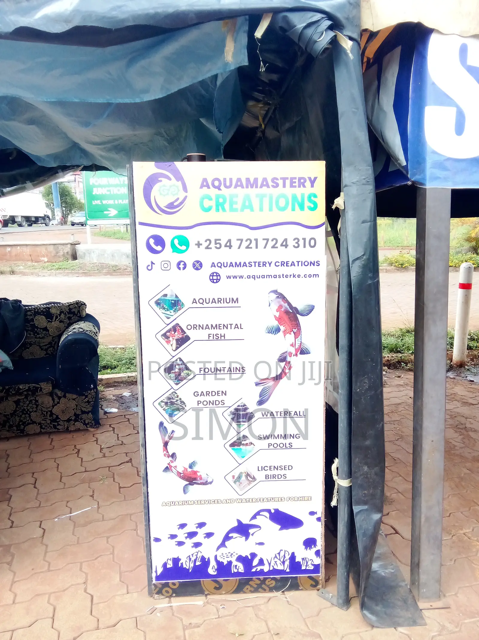 Business Branding: Custom Banners Stickers For Shop.