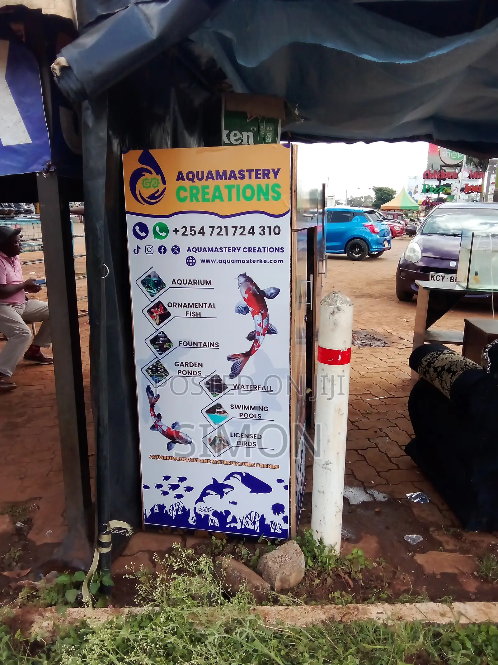 Business Branding: Custom Banners Stickers For Shop.