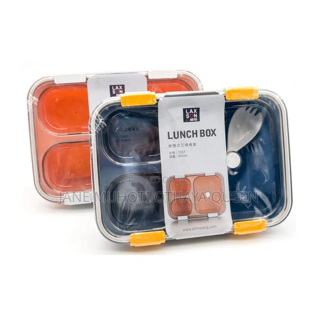 *3 Compartment Lunch /Snack Box - thumbnail 3