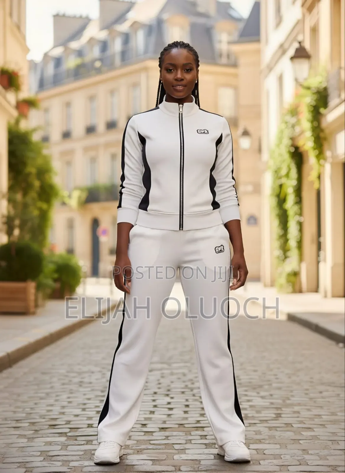 Ladies Tracksuit Two Piece 
Set