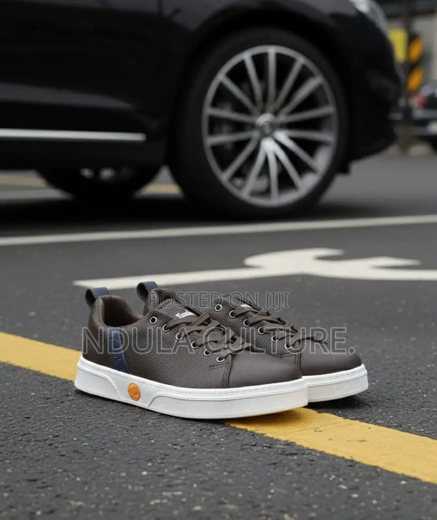 Grey N White Timberland Sneakers