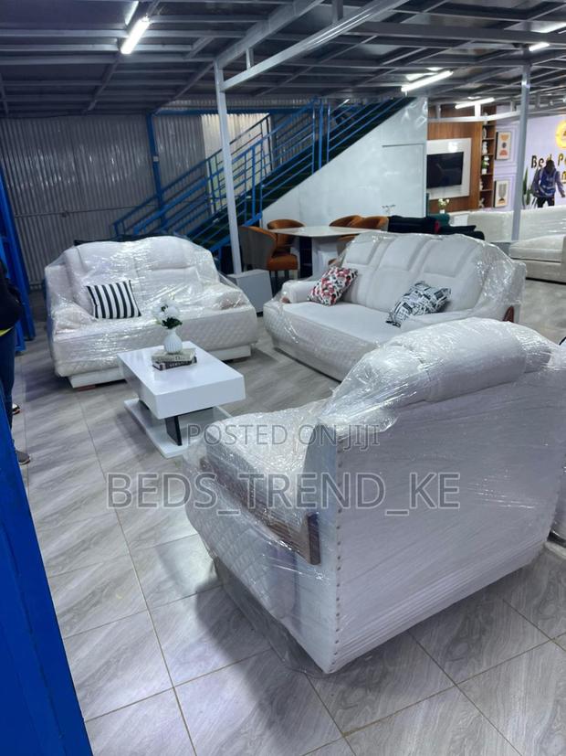 Refreshed 7 Seater Classy Semi Recliner Sofa