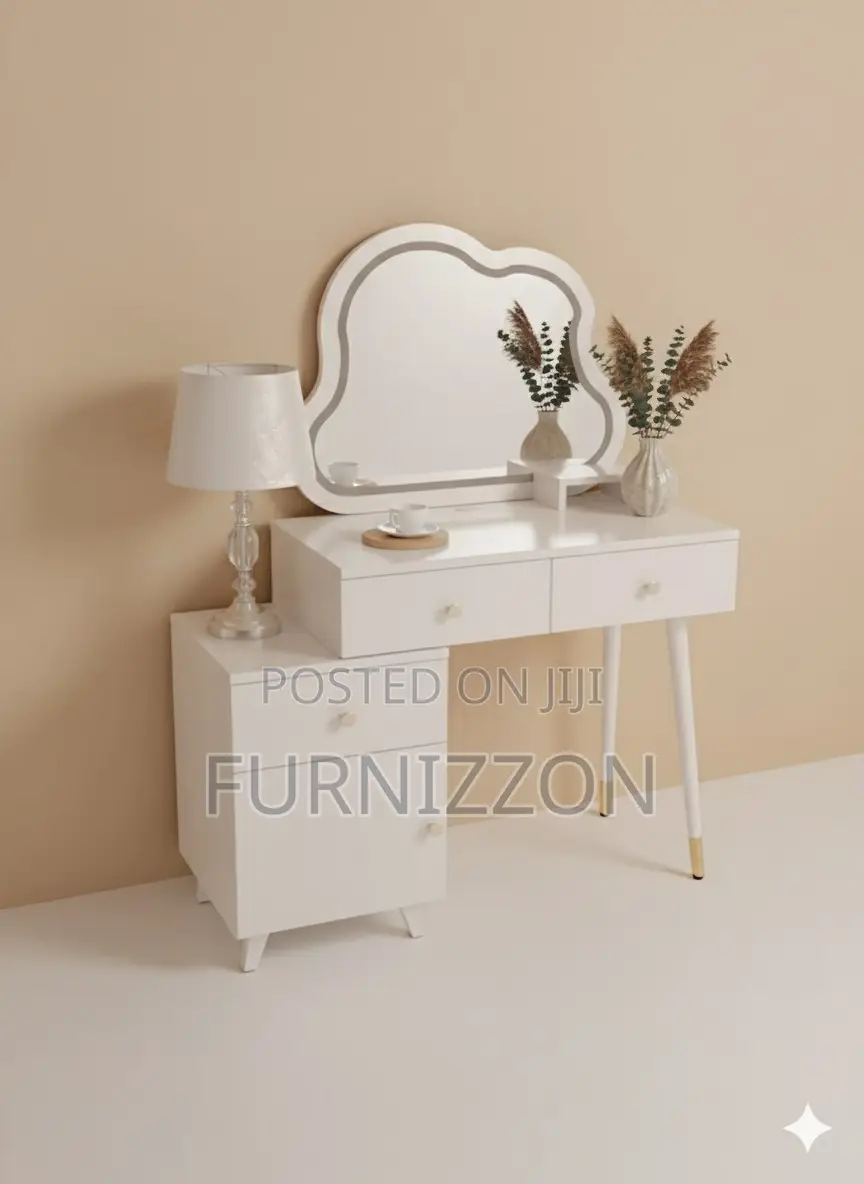 Stylish Bedroom Dressing Table With Side Storage