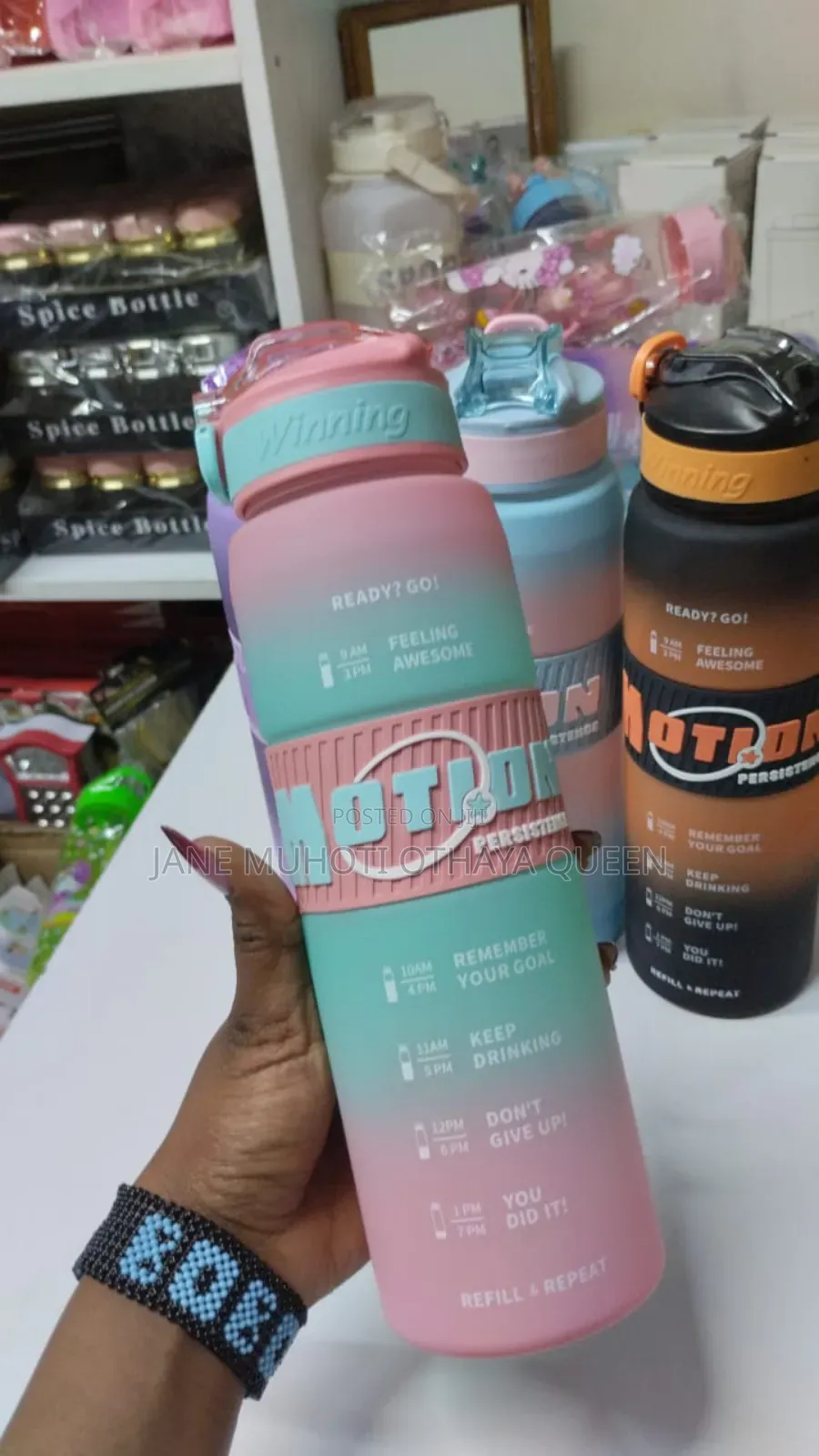 *Motion Bottles