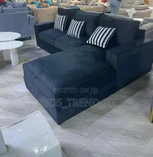 American 6 Seater L Sofa Set