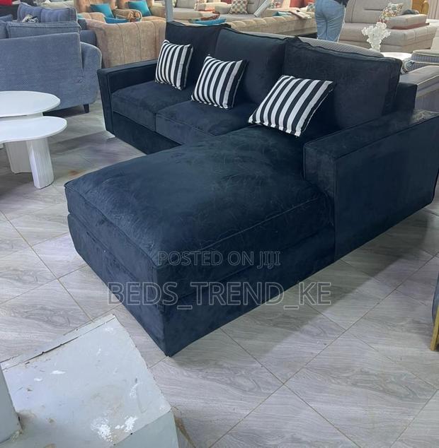 American 6 Seater L Sofa Set - main view