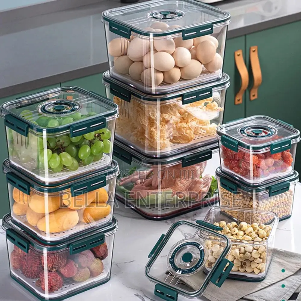 3pcs \ Set Stackable Multipurpose Food Storage