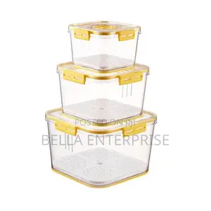3pcs \ Set Stackable Multipurpose Food Storage