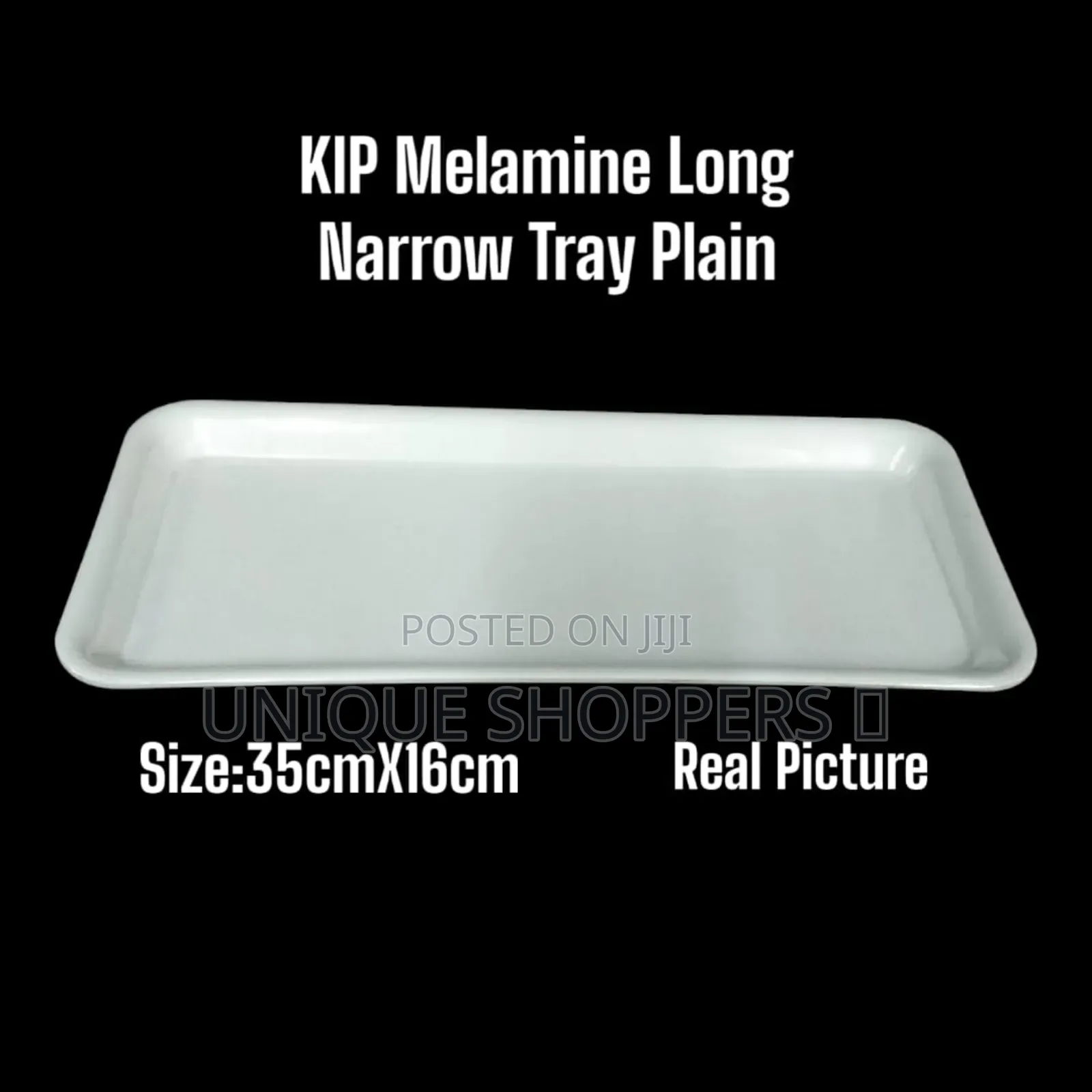 Kip Long Narrow Tray Plain (35cm X 16cm)