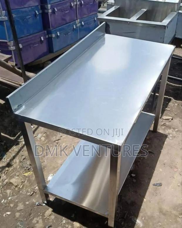 Compact Stainless Working Table Top - main view