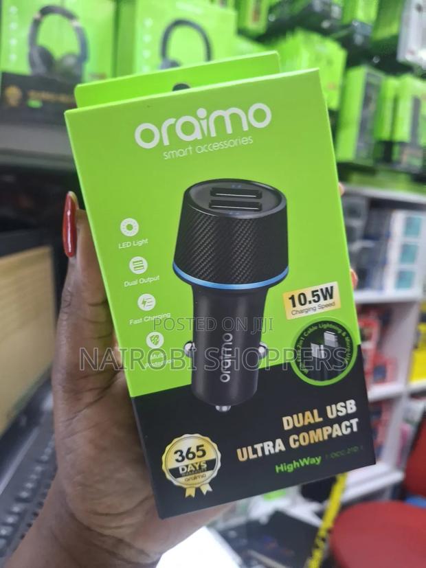Oraimo Car Charger / Dual Compact - thumbnail 2