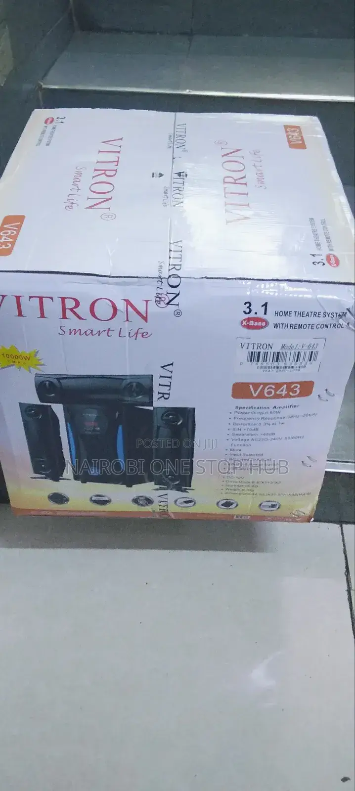 Vitron V643 3.1ch Subwoofer for Tv Phone